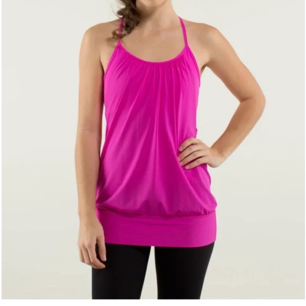 Lululemon Women's‎ no Limits bra tank combo- worn about 6x. 129 retail